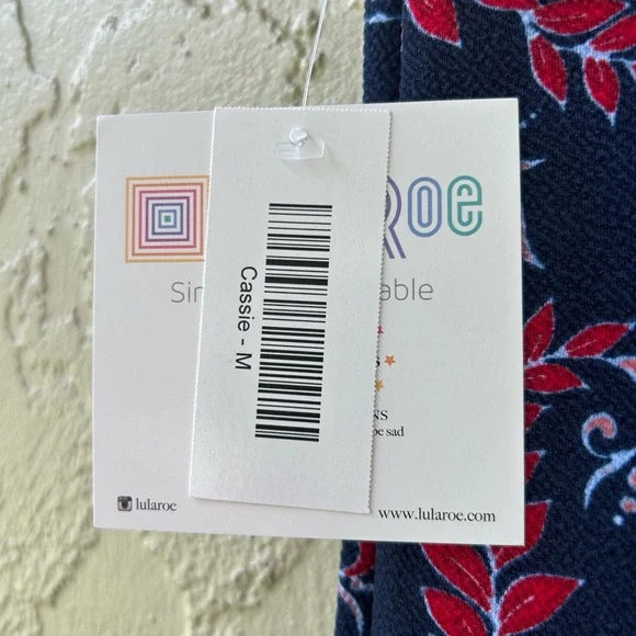 Floral LulaRoe skirt M - Picture 2 of 3